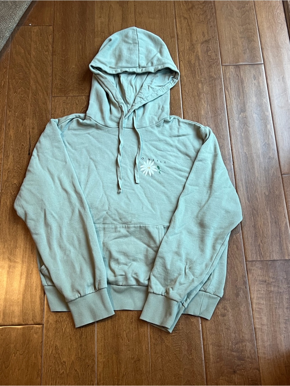 O'Neill Women’s Sage Green Hoodie Pullover Sweatshirt